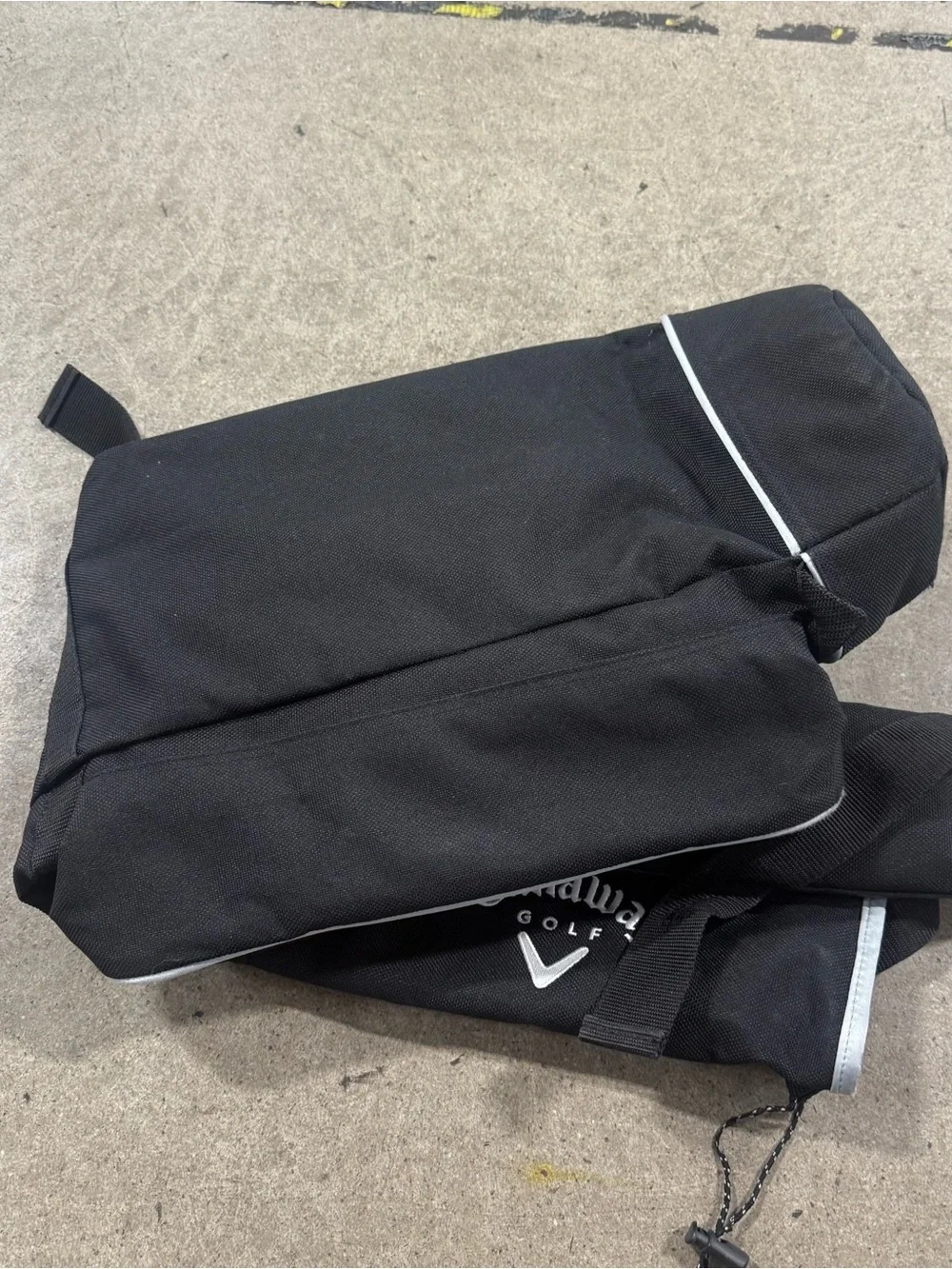 Callaway Golf Pencil Sunday Carry Bag Black Lightweight Travel Single Strap